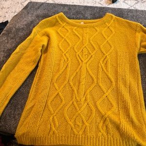 Mustard sweater